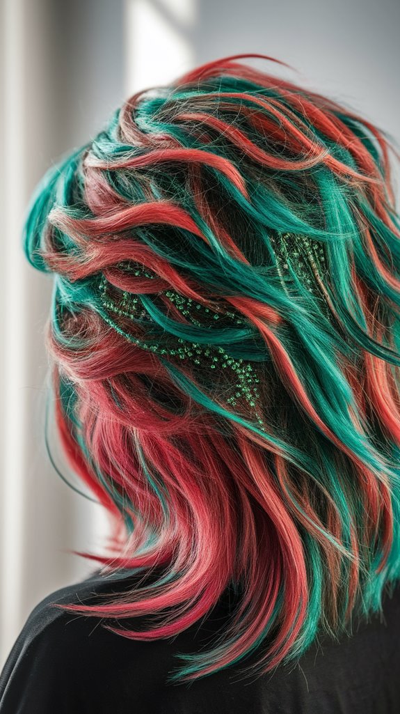 luxurious jewel toned accents