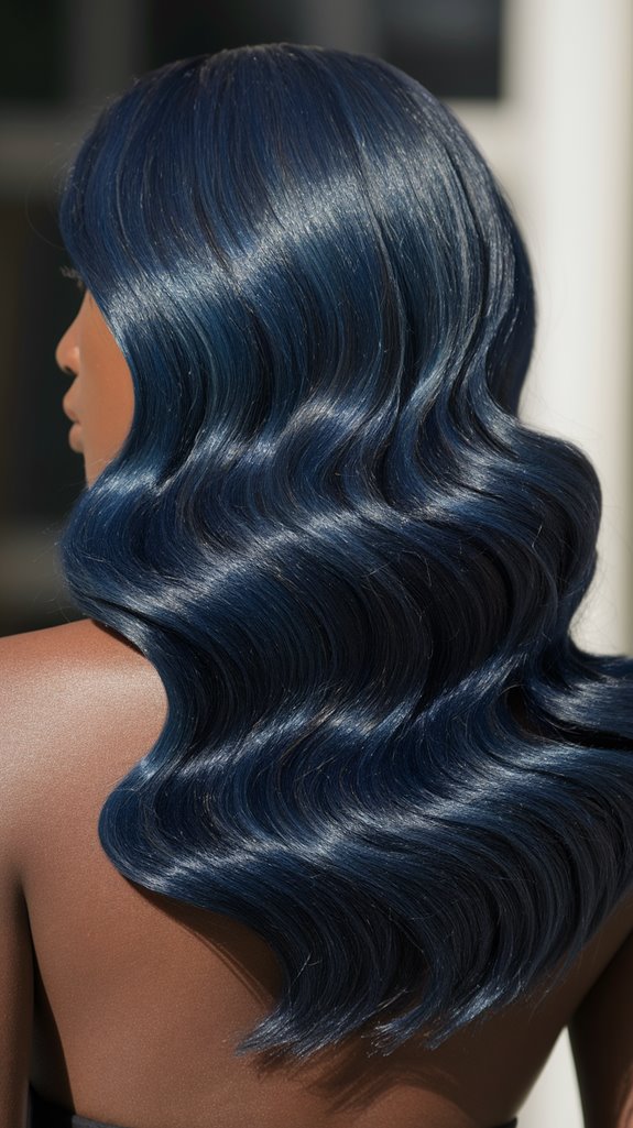 navy hues enhance sophistication