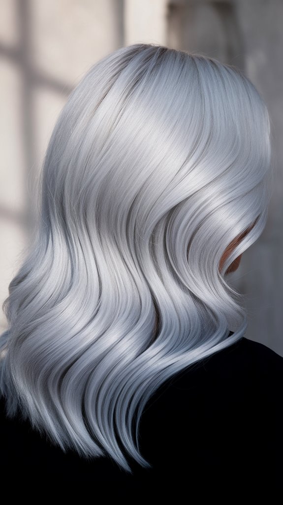 platinum blonde enhances blue