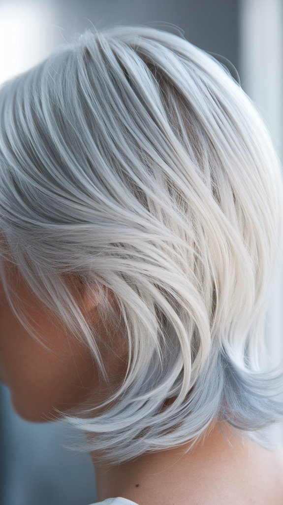 platinum icy undertones elegance