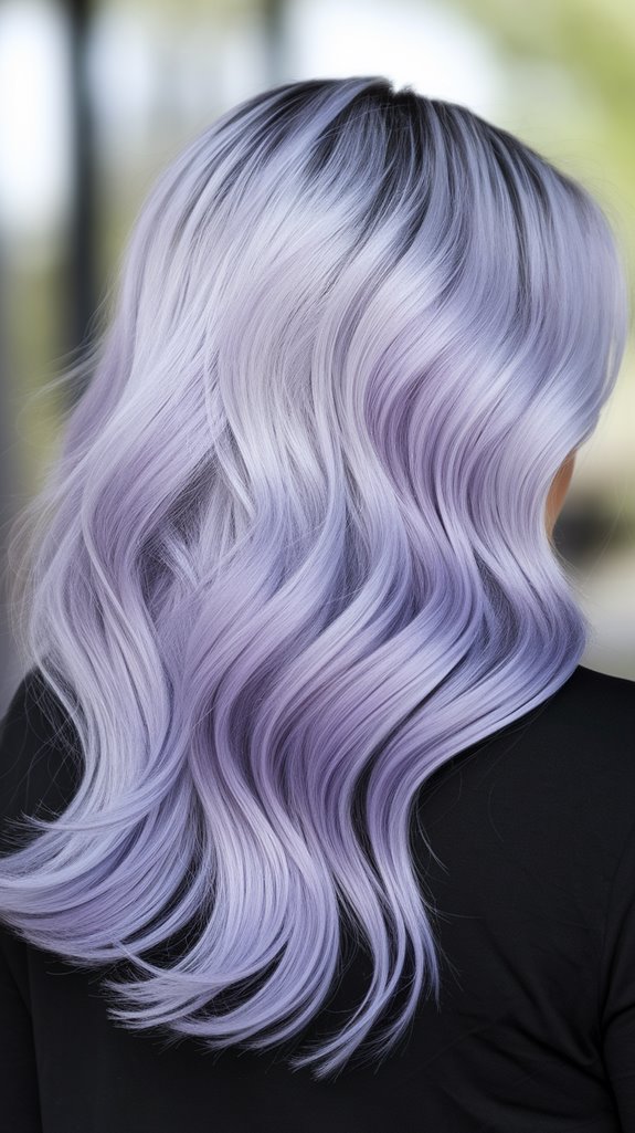 platinum lavender hair care