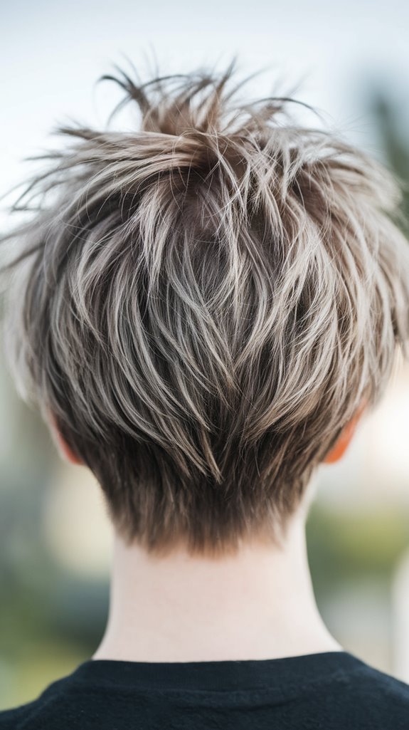 playful layered pixie haircut
