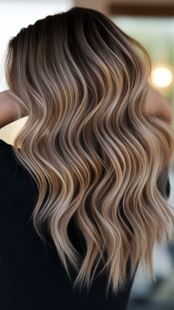 refined sun kissed highlights technique