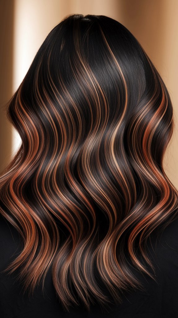 rich chocolate warm accents
