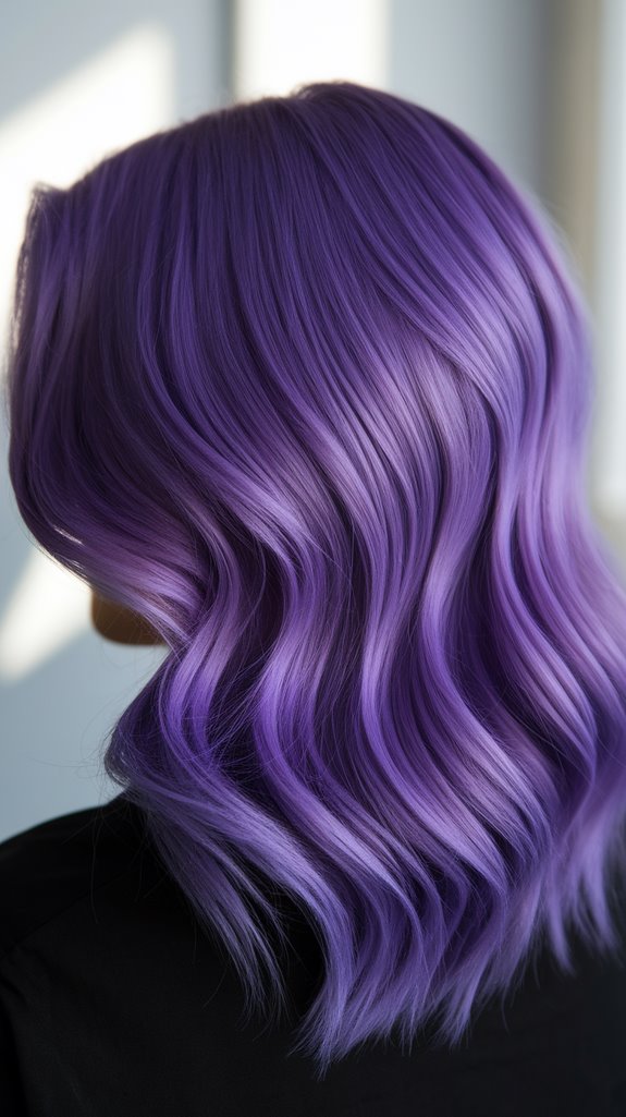 seamless gradient ultraviolet blend
