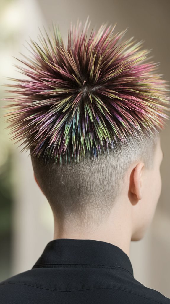 shiny metallic hair products