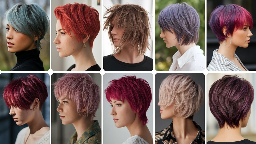 short hair color inspiration
