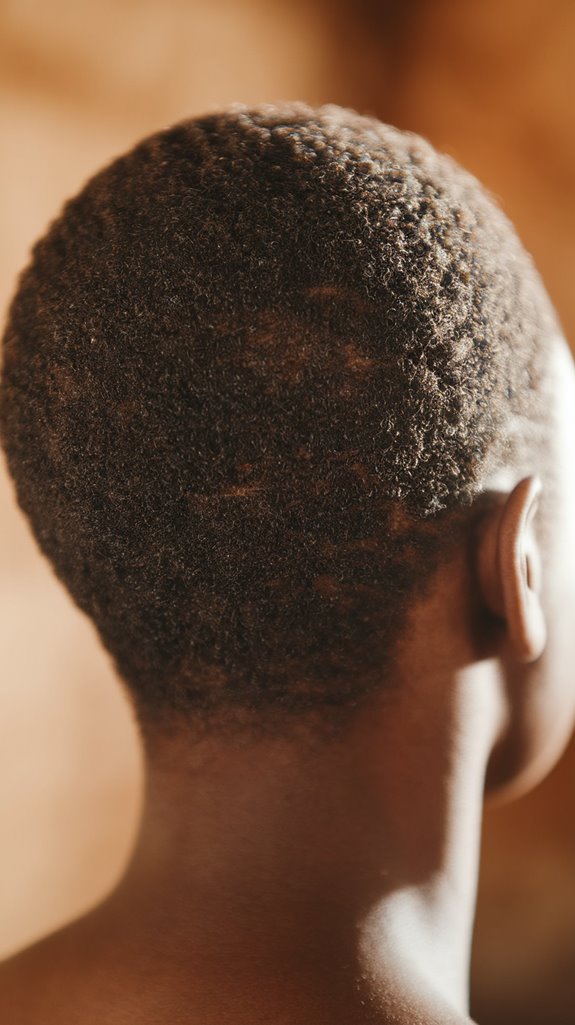 short stylish tapered hairstyle