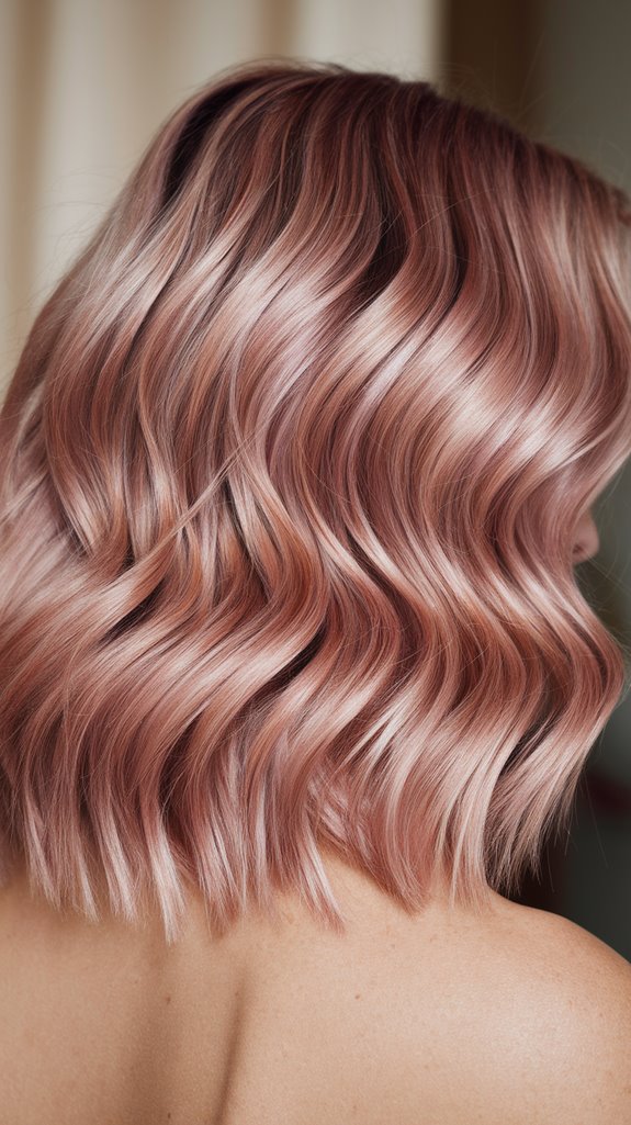 soft romantic hair highlights
