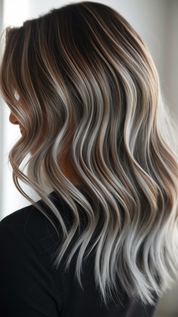 sophisticated ash brown elegance