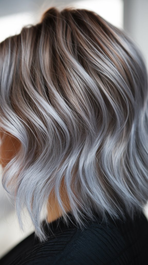 sophisticated ash brown tones
