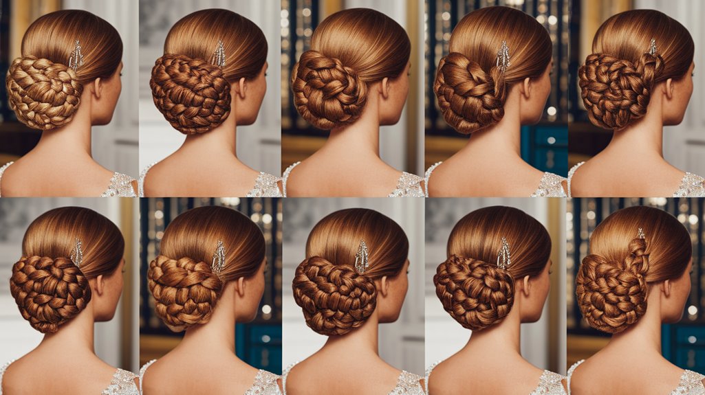 stunning long hair updos