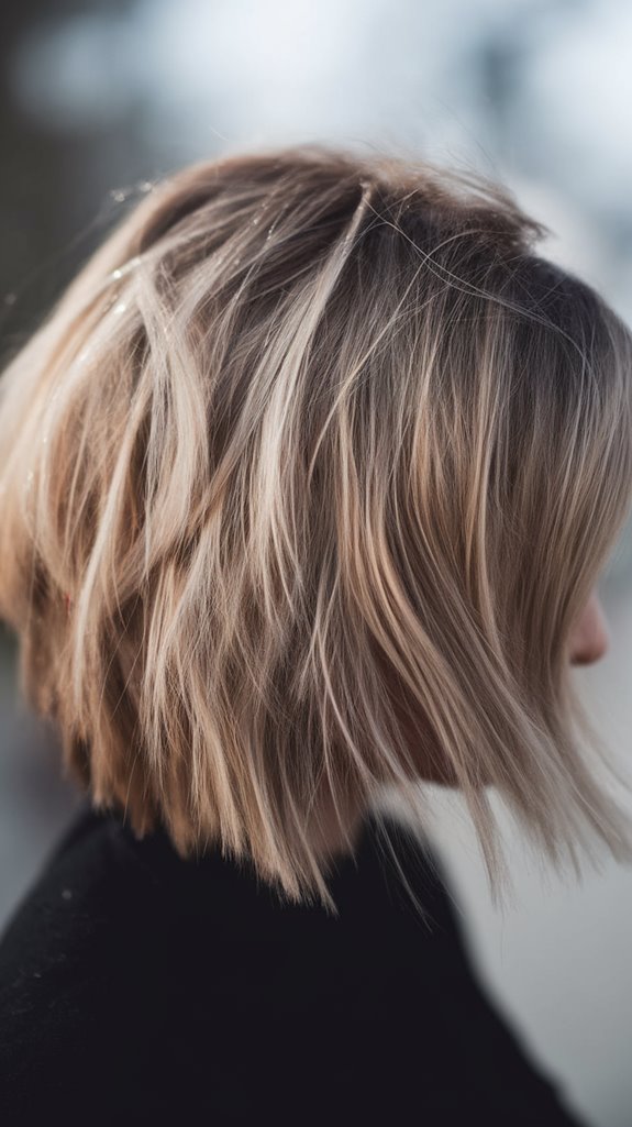 stylish long pixie haircut