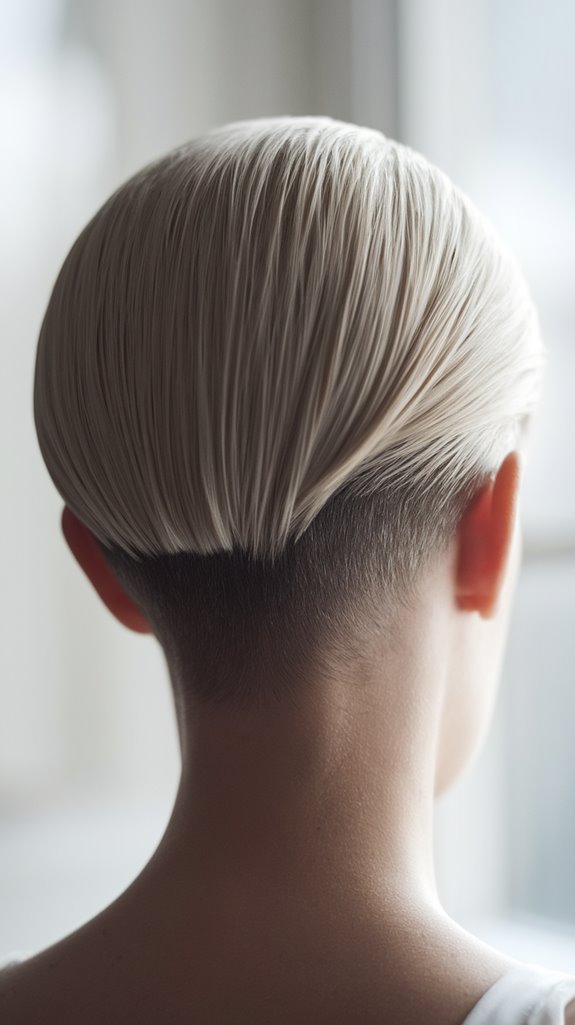 stylish short hair cut