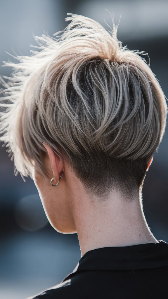 stylish uneven haircut trend