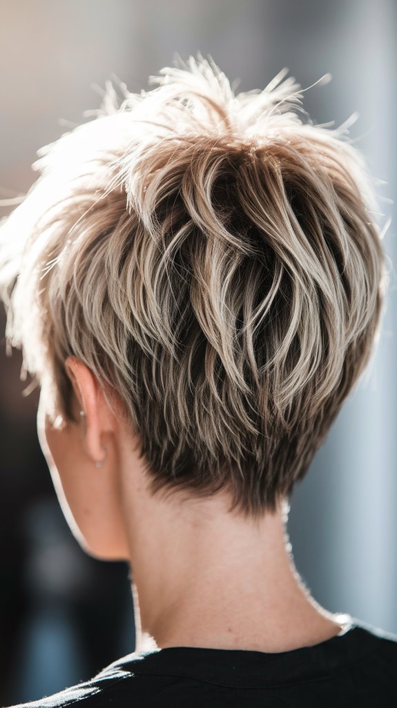textured short hairstyle trend