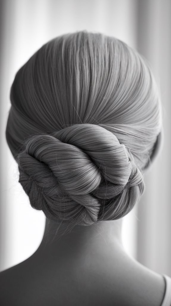 timeless and sophisticated updo