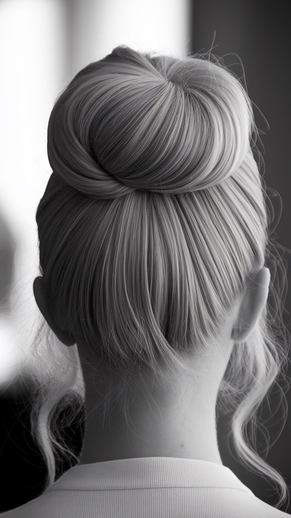 timeless versatile high bun