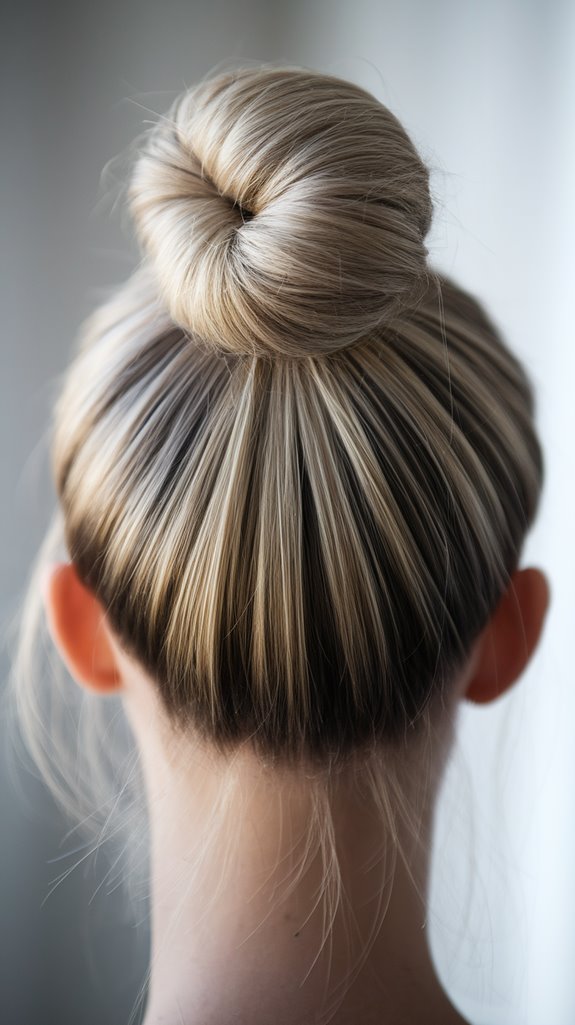 twisted top knot hairstyle