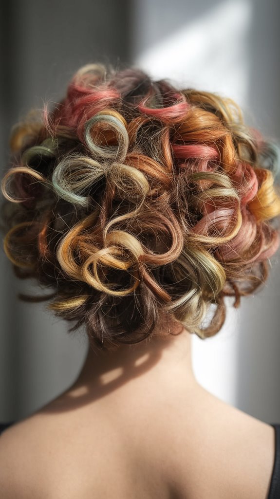 unique curly pixie cut