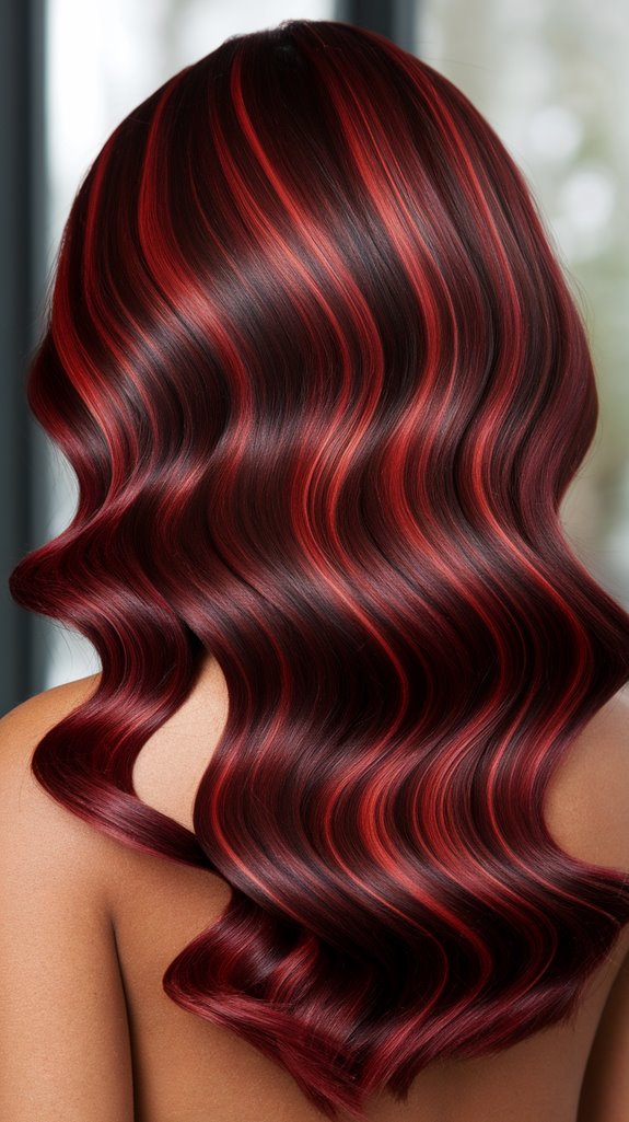 vibrant cherry red maintenance