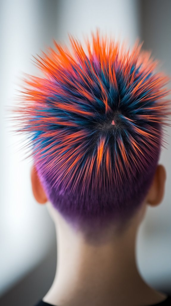 vibrant hues in contrast