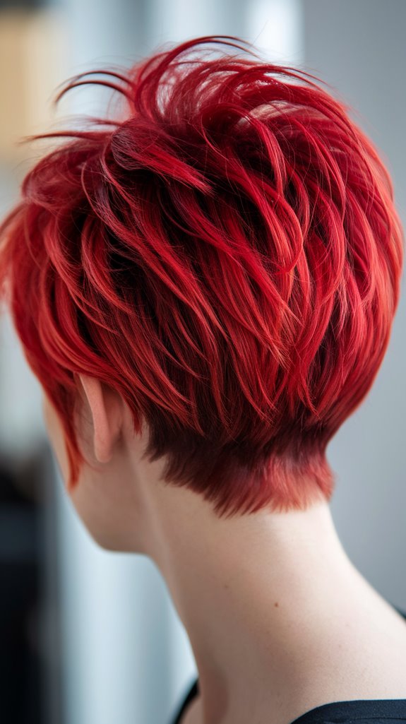 vibrant ruby red maintenance