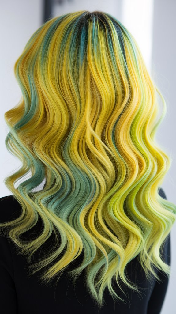 vibrant yellow haircare tips
