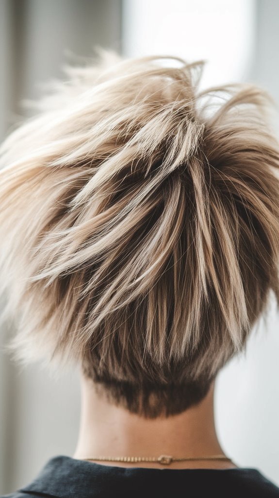 voluminous untamed pixie hairstyle