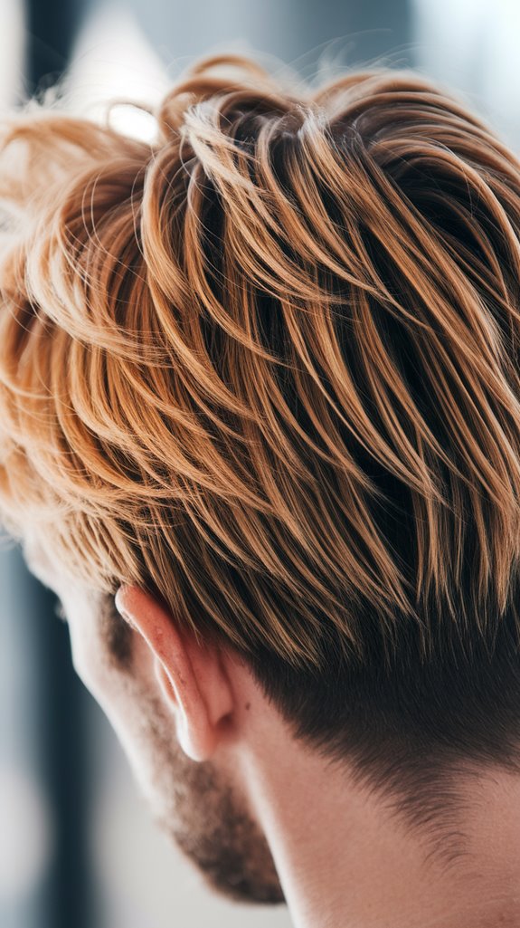 warm caramel hair highlights