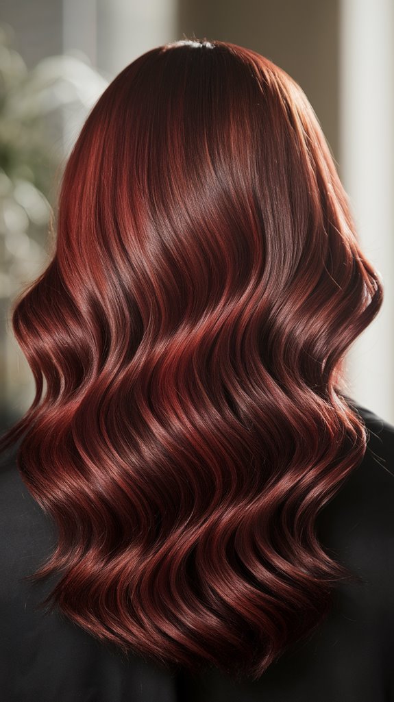 warm inviting deep red