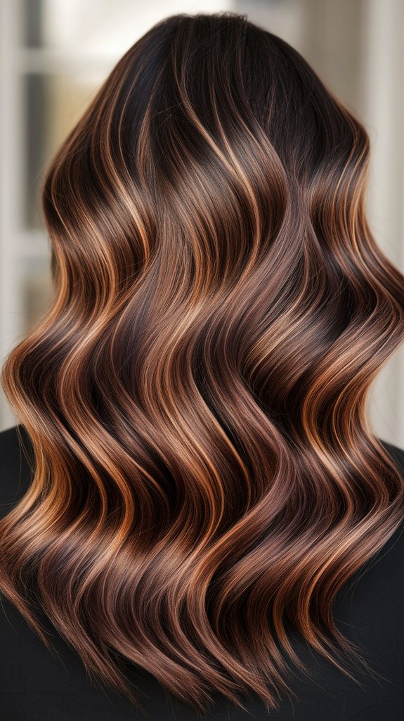 warm multidimensional hair color