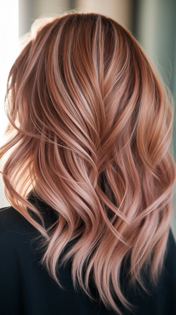 warm multidimensional hair color